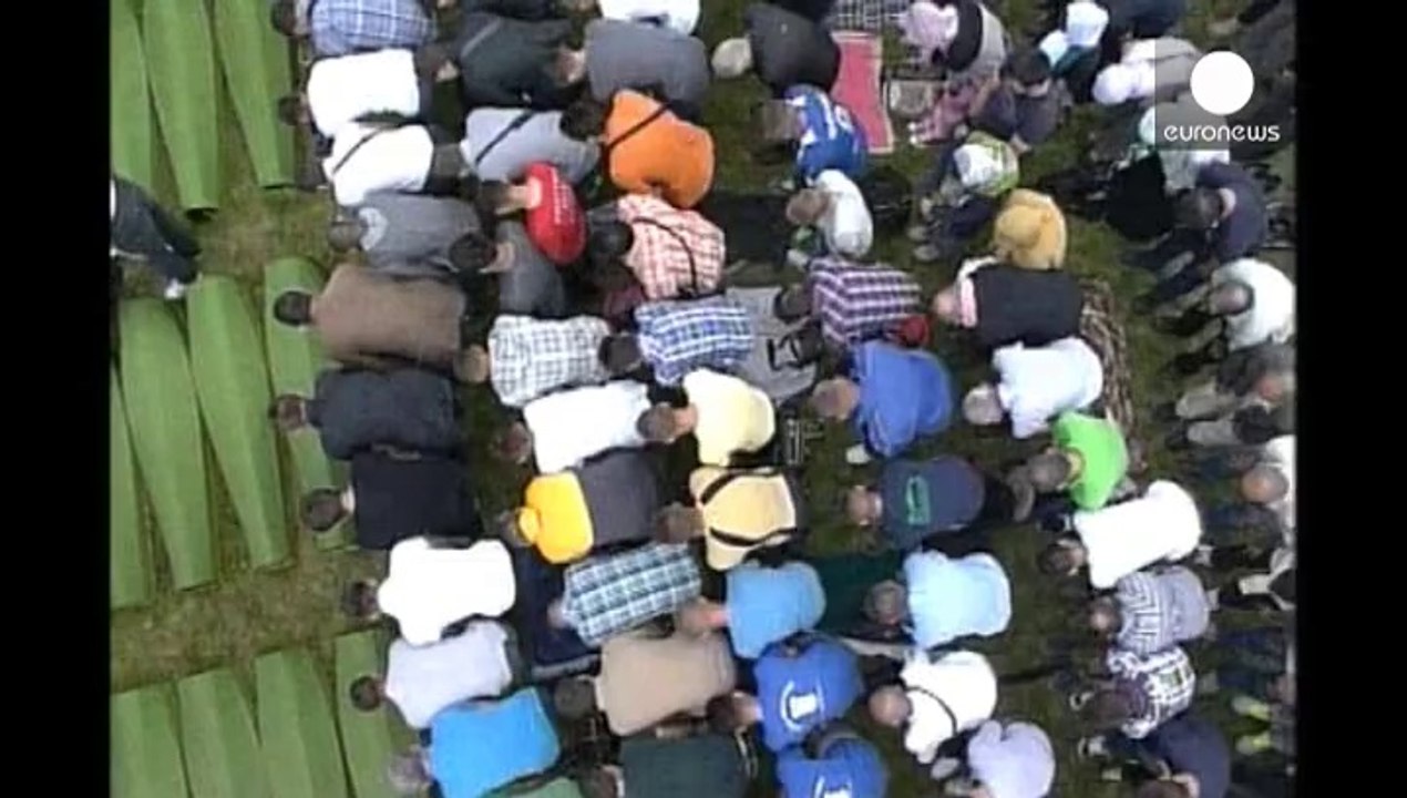 Srebrenica massacre: 19 years on, newly identified victims buried