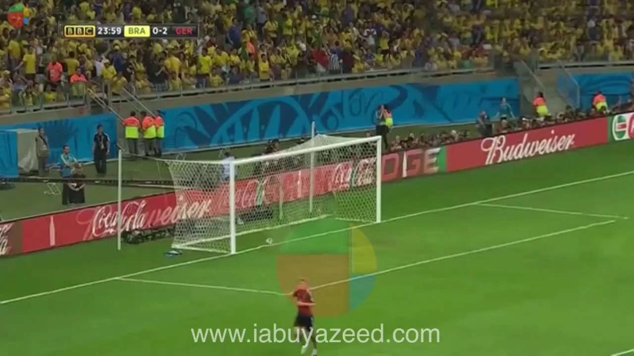 اخراج اهداف مباراة المانيا والبرازيل بطريقة إحترافيه