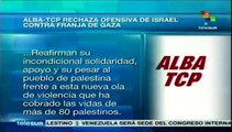Países del ALBA condenan ofensiva de Israel contra Gaza
