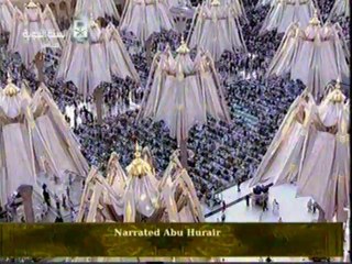 BEAUTIFUL HEART TOUCHING PROPHETS MOSQUE GIGANTIC CLOSING UMBRELLAS