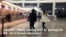 [FANCAM] 131104 SNSD Tiffany at JFK airport NY / YTMA