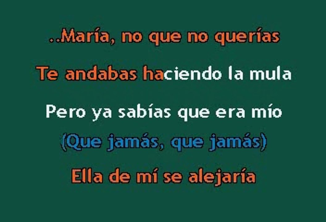 Julión Álvarez - La María