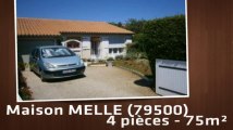 A vendre - Maison/villa - MELLE (79500) - 4 pièces - 75m²