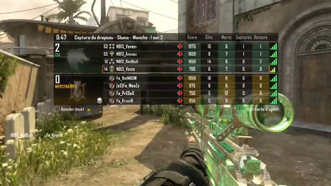 [LIVE] COD BO2 - Match e-Sniping #1 - NB13 VS FA. [ eSports] - Match Aller