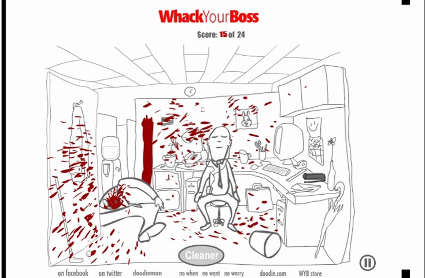 Whack your Boss video