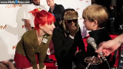 B.o.B. Hayley Williams & 7 Year Old Rapper MattyB