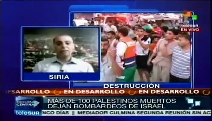 Israel continúa bombardeando la Franja de Gaza