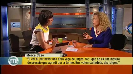 TV3 - Els Matins - Mercè Caso: "A Gallardón li retrec que legisli d'esquena als col·lectius de p