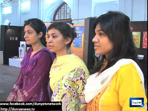 Dunya News-Fine arts student's creative work on the awareness of social evils