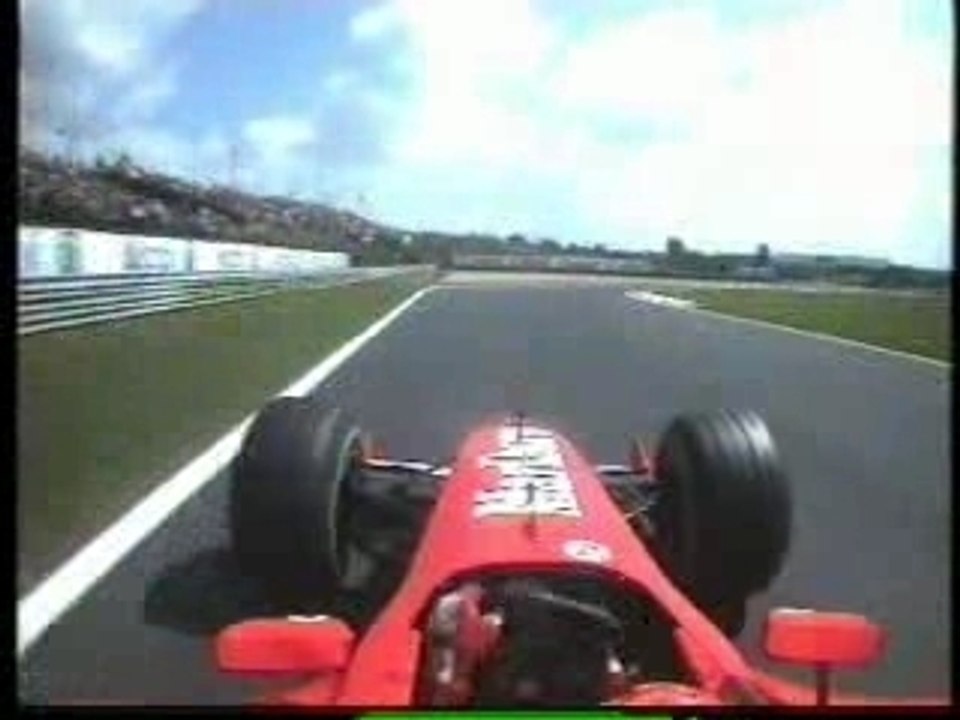 caméra embarqué Michael shumacher