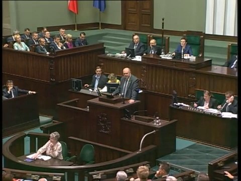 Poseł Piotr Chmielowski - Wystąpienie z dnia 09 lipca 2014 roku.