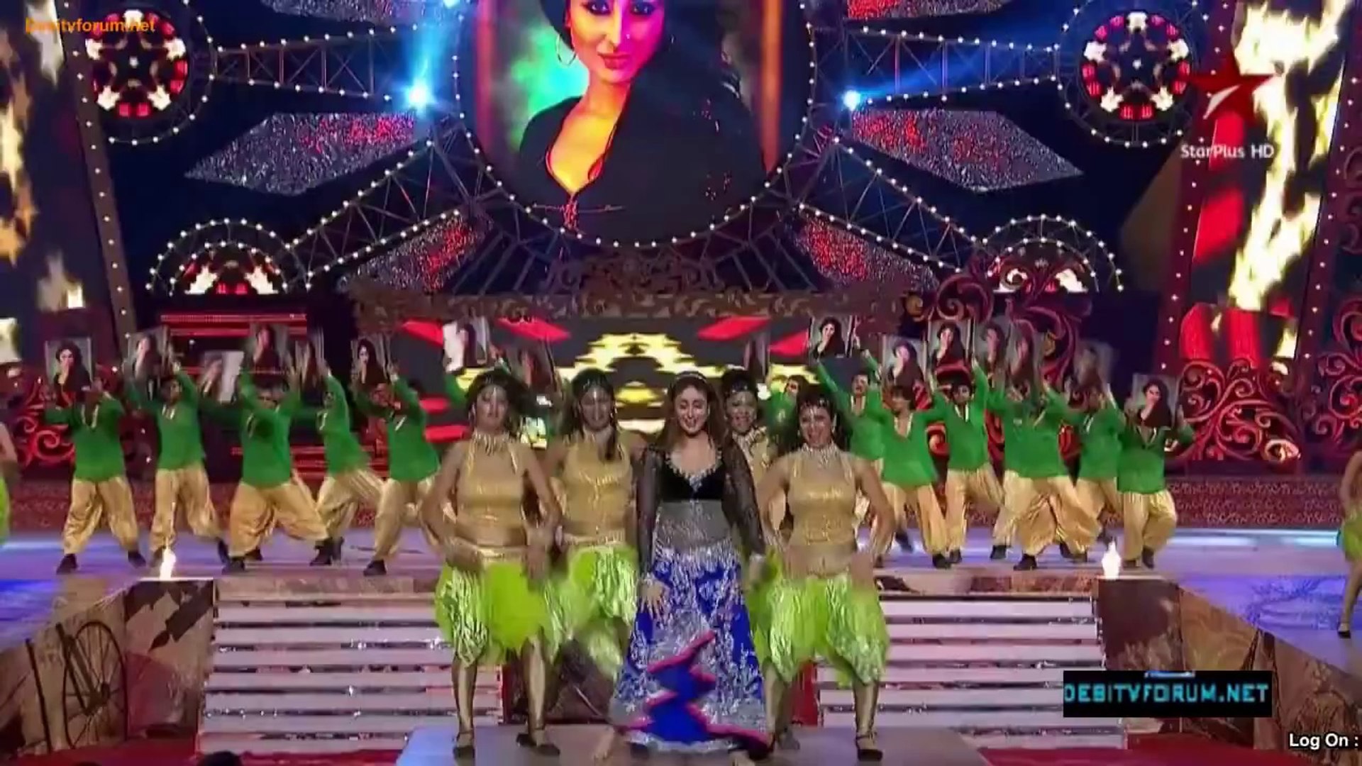 Kareena Kapoor Khan's performance - Big Star Entertainment Awards 2012, image size:1920x1080