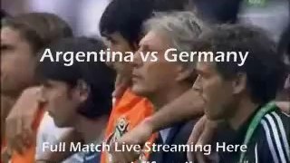 Live Germany vs Argentina Full Match Here