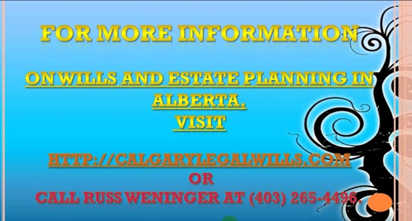 Calgary Legal Wills Question Tracking a Deceased Relatives Will