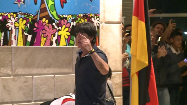 Mondial: arrivée des Allemands à Rio pour la finale