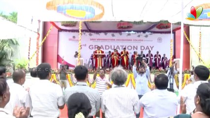 Mohan Babu & Vishu Speeches At Graduationday of Sree VidyaNiketan Engg.College