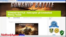 2014 GUNSHIP BATTLE Helicopter 3D Android iOS Hack Cheats Unlimited Money/Gold