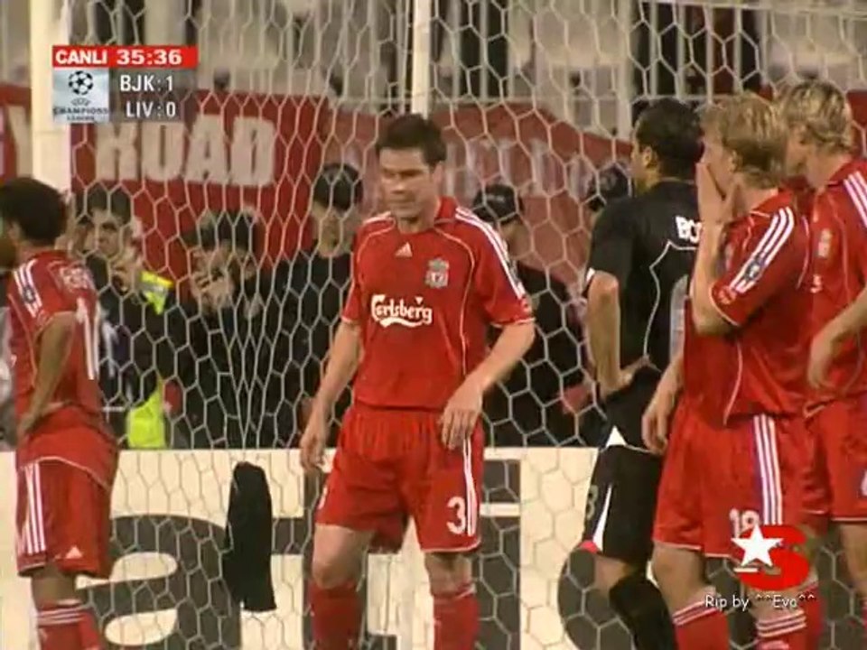 2007–08 Şampiyonlar Ligi Beşiktaş - Liverpool 1.Yarı