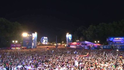 Berlin Fan Park for Brazil v Germany