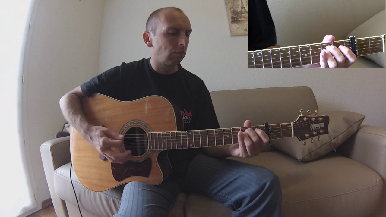 Sur ma route / Black M / démo guitare