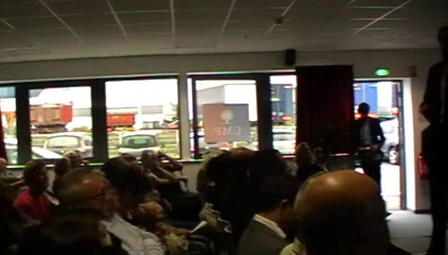 BRUNO LE MAIRE, CANDIDAT A LA PRESIDENCE DE L'UMP, EN VISITE À VESOUL