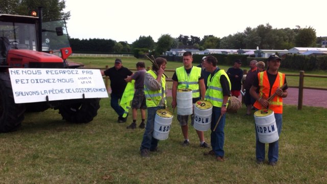 Manifestation des pêcheurs à pied