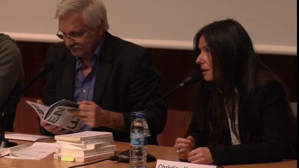 Enjeux 7 31/01/14 débat avec Christine Montalbetti et Tanguy Viel