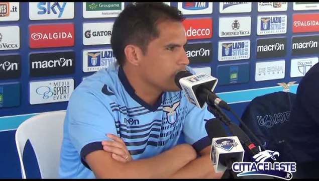 CONFERENZA LEDESMA 12 LUGLIO 2014 - SS LAZIO AURONZO