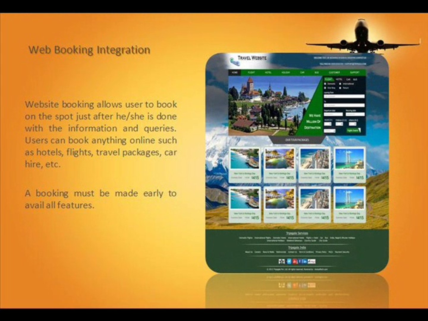 ⁣How to Create Online Travel Agency Website Design @Axissoftech.com