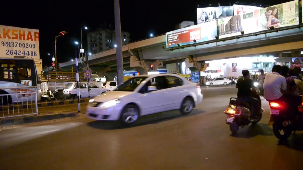 Shivranjani Cross Road Ahmedabad, March 2012 India