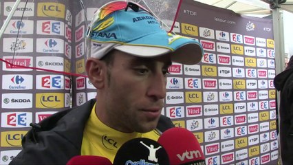 Tour de France 2014 - Etape 8 - Vincenzo Nibali : "Je me suis contenté de suivre"