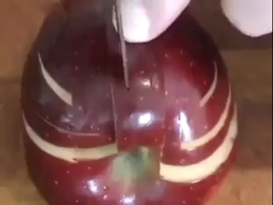 Very Beautiful Apple Swan