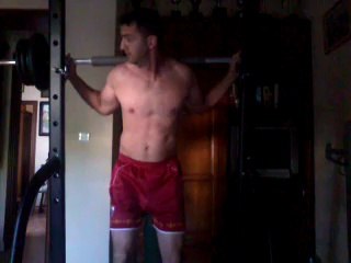 sentadillas 90kg con 5 descargas