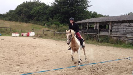 cours de saut au Kezeg le 12 juillet 2014