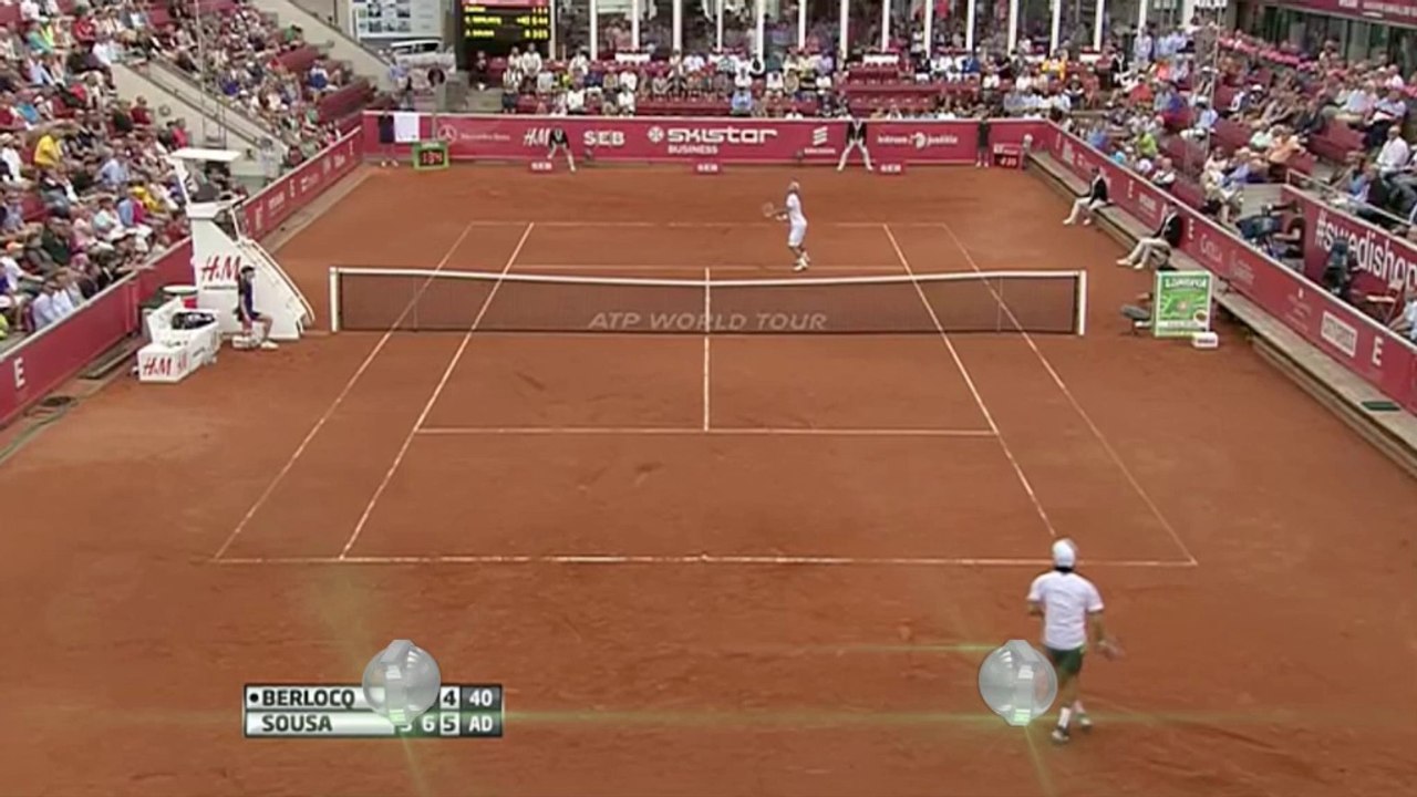 Bastad: Sousa aus dem Windschatten ins Finale