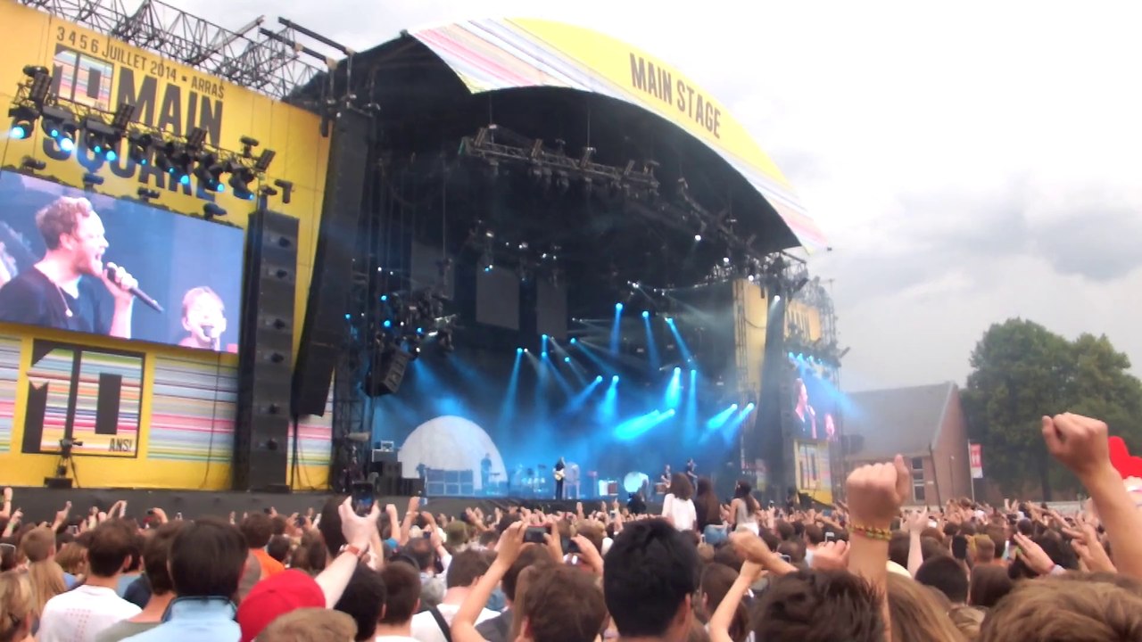 IMAGINE DRAGONS AU MAIN SQUARE FESTIVAL D'ARRAS 2014