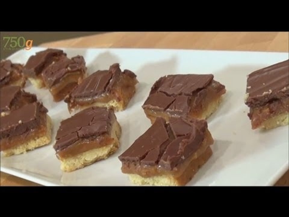 Recette des Millionnaire Shortbread ou Sablés du millionnaire - 750 Grammes