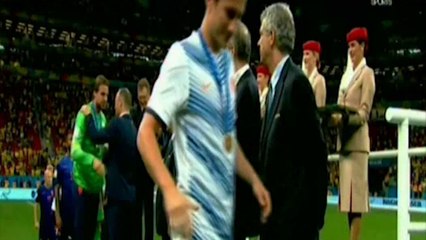 حصول لاعبي منتخب هولندا علي الميدالية البرونزية