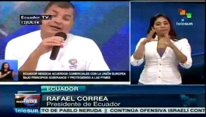 Quito resguarda empleo y planta productiva en negociaciones con la UE