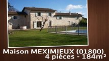 A vendre - Maison/villa - MEXIMIEUX (01800) - 4 pièces - 184m²