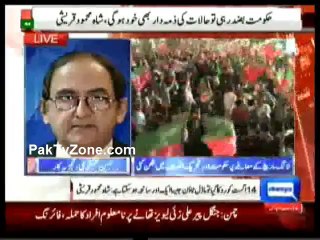 PTI and PMLN face to face on long march issue