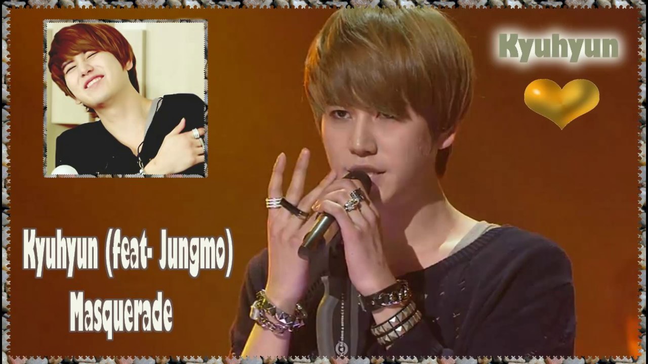 Kyuhyun ft. Jungmo - Masquerade Live k-pop [geman sub]