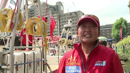 Clipper round the world yacht race ends in London