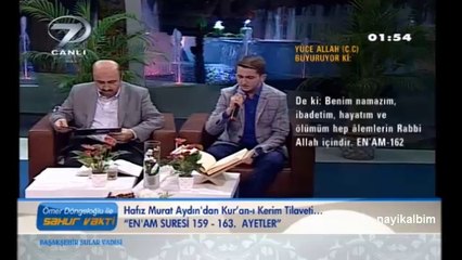 Murat Aydın Enfal suresi Ramazan 2014