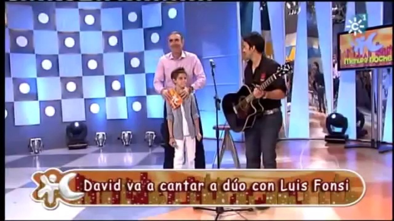 Sorpresa que le da Luis Fonsi a David Parejo en Menuda Noche + Actuación
