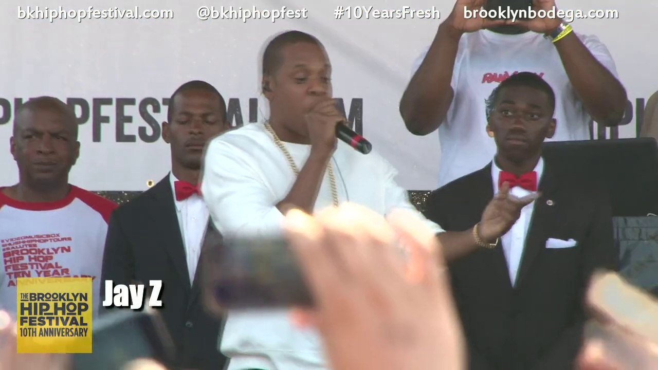 Jay Z and Jay Electronica - "We Made It" at Brooklyn Hip Hop Festival