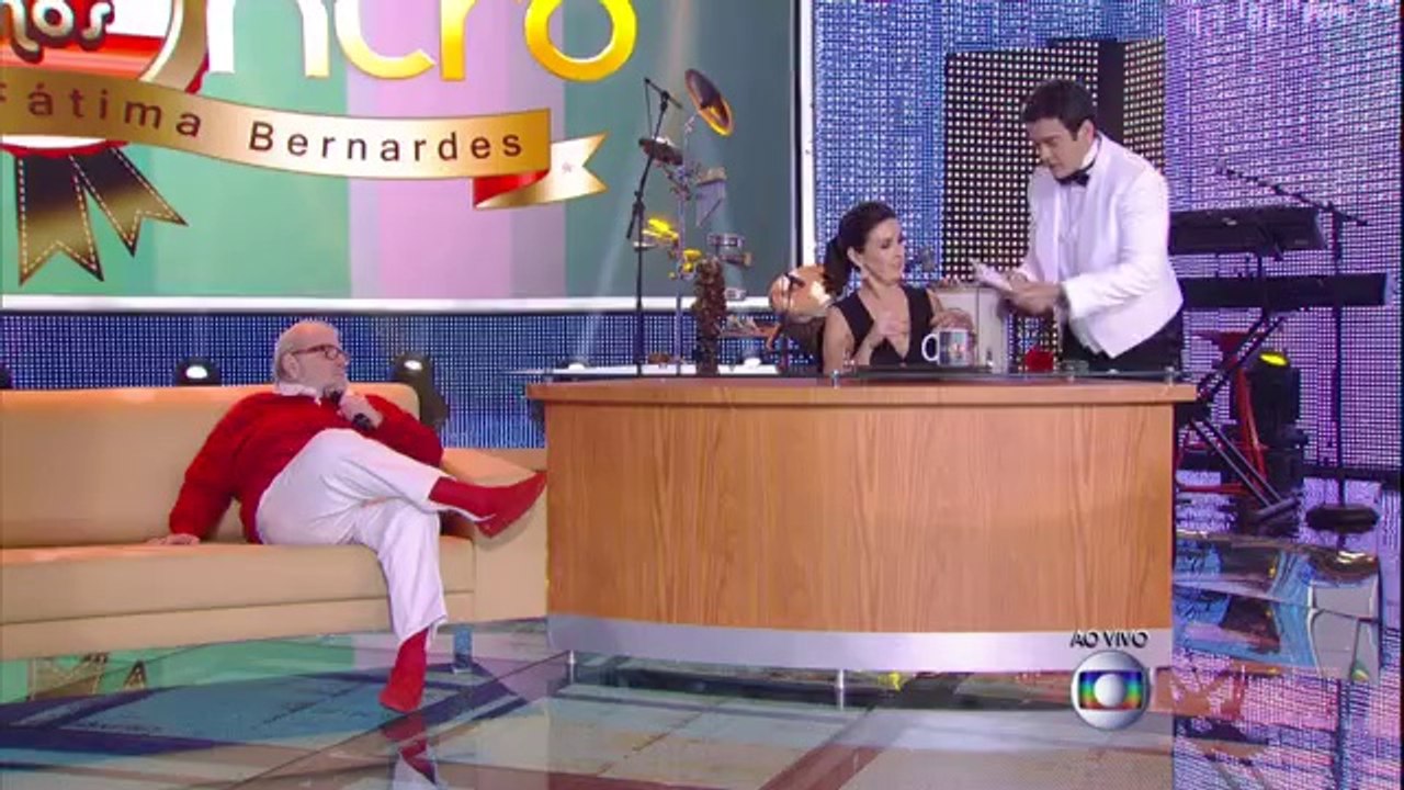Fátima Bernardes entrevista Jô Soares