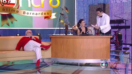 Fátima Bernardes entrevista Jô Soares