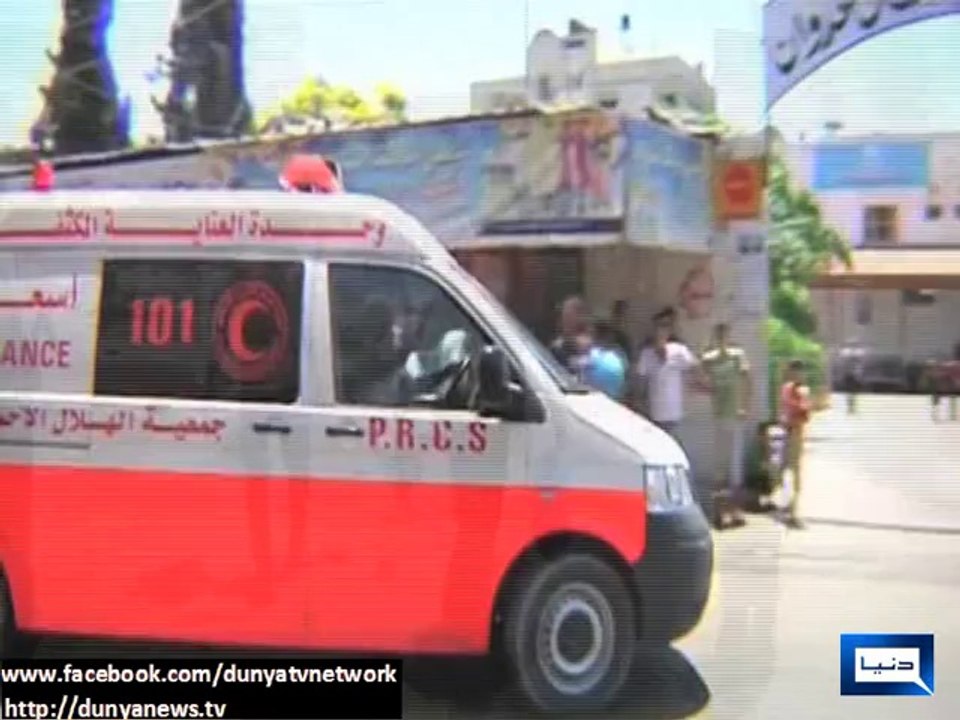 Dunya News - Israel makes first ground incursion in Gaza, Palestinian death toll above 165