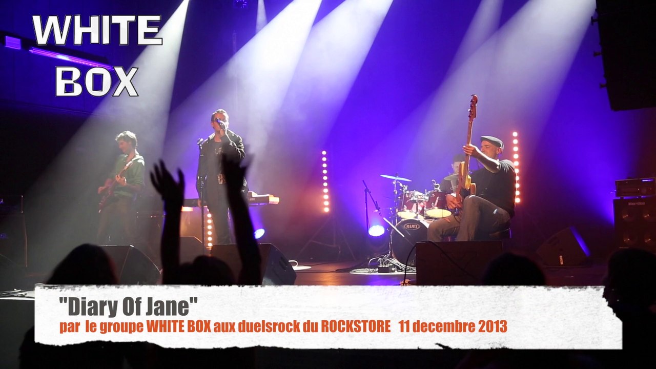 Jane vidéo par le groupe White Box de Montpellier filmée au rockstore